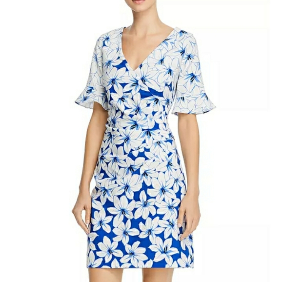Adrianna Papell Dresses & Skirts - Adrianna Papell Lily A-Line Blue Dress